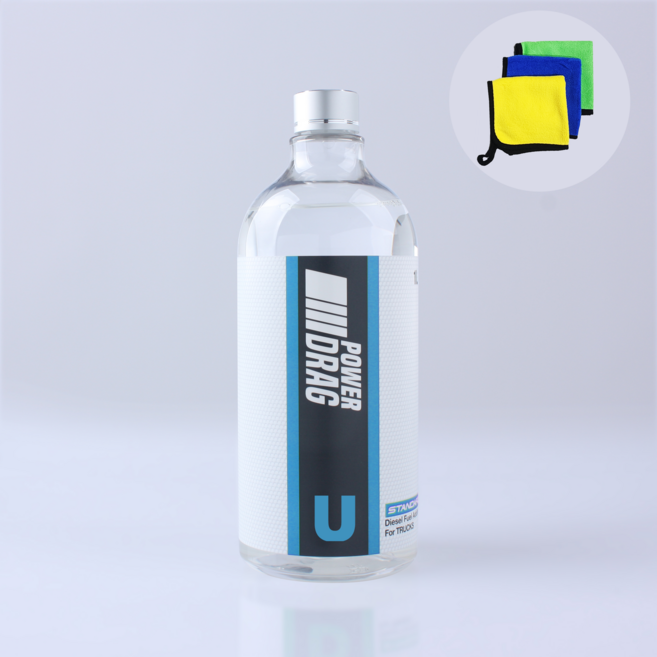 파워드래그 요소수첨가제 화물 대형 트럭전용 SCR클리너 백화현상방지 요소결정체 자연분해 최초특허 예방정비 1L, 디젤/경유, 1개