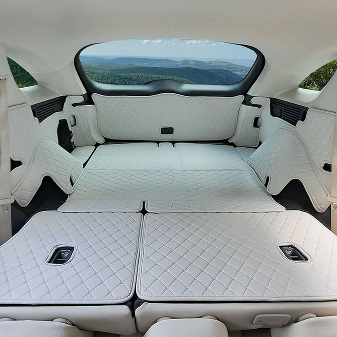 가온 QM6 트렁크매트 차박 매트 풀커버, 웜그레이, LPG_19년6월~22년4월