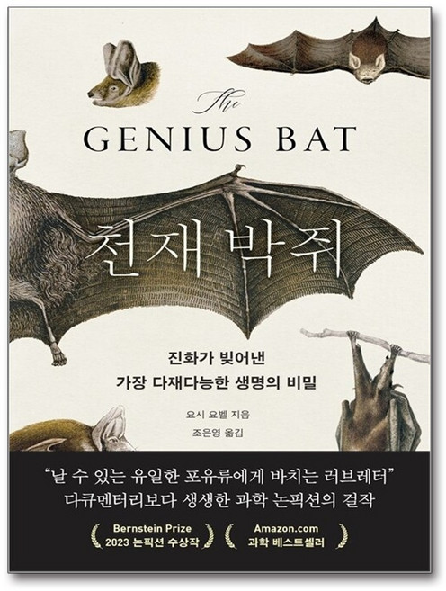 천재 박쥐:진화가 빚어낸 가장 다재다능한 생명의 비밀, 반양장