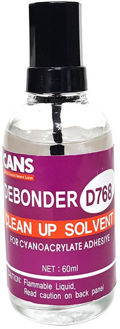 CANS D768 순간접착제 제거제, 1개