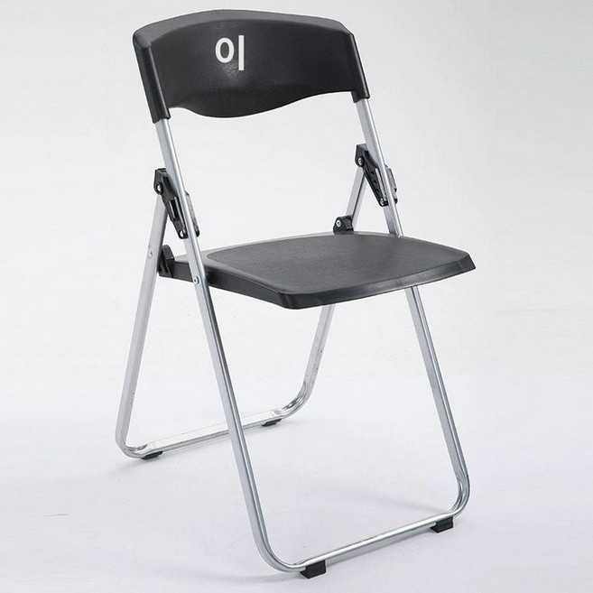 접이식 교육 의자 책상 일체형 강의실 1인용, 블랙