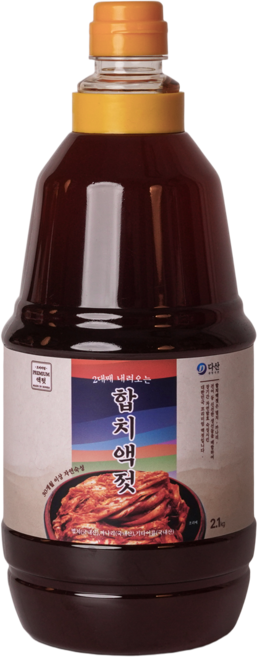 [프리미엄 액젓] 2대째 내려오는 합치액젓 2.1kg (국내산 생선) (최상급 원액), 1개