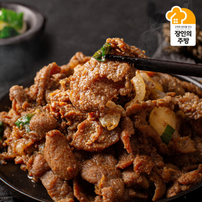 [장인의주방] [마포나루터][유기헌장인]원조 한돈 간장 주물럭300g X 4팩, 4개, 300g