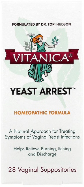 Vitanica Yeast Arrest™ 질정 28정 Vitanica (비타니카), 28 개