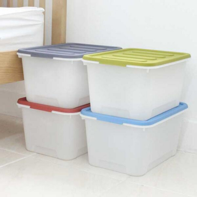 아트박스/가쯔 멀티블럭리빙박스24L2개, 그레이, 2개