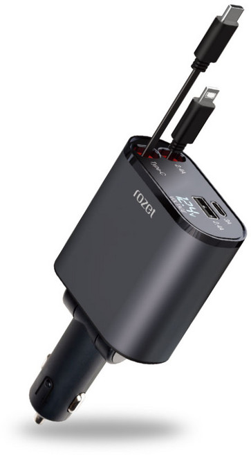 rozet 차량용초고속충전기 릴타입 시거잭 RX-6420, 상세페이지 참조, 상세페이지 참조