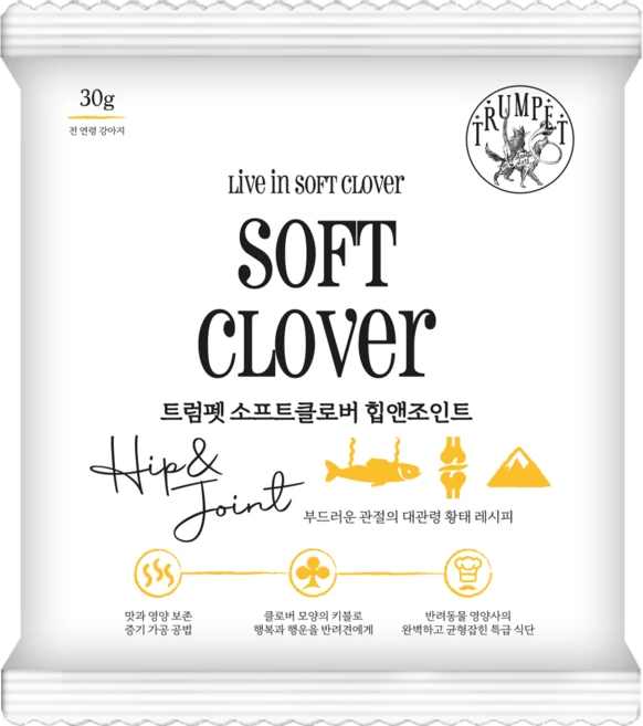 트럼펫 소프트클로버 30g 힙앤조인트, 황태, 1개 - 쿠팡