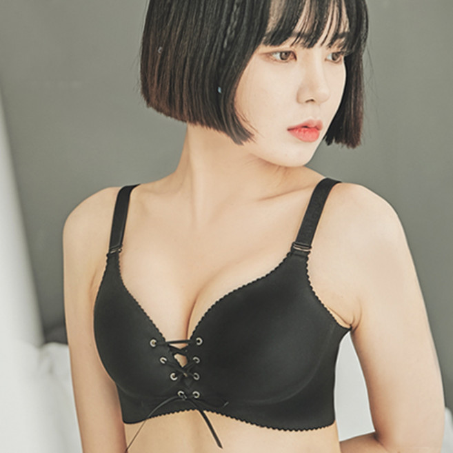 글램브라 코르셋 퍼펙트 사기브라 처진 가슴 모아주는 가슴골 보장 감동 노와이어 뽕브라 여성속옷