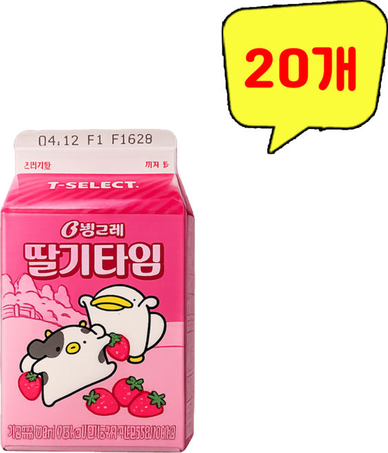 PB)오구딸기타임, 200ml