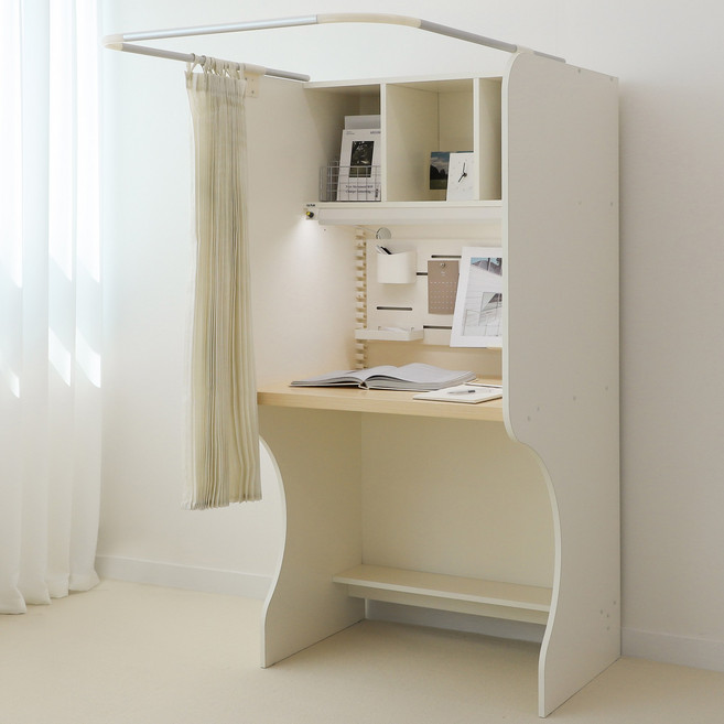 플랜H 독서실책상 표준형 812 크림화이트, 선택안함, 선택안함, 선택안함