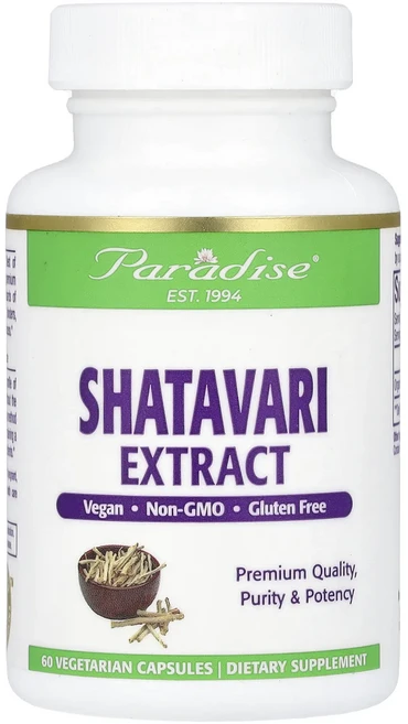 단백질 비타민 철분 마그내슘 칼슘 Paradise Herbs 샤타바리 추출물 베지 캡슐 60정(캡슐 1정당 250mg) 고루고루섭취해주세요, ParadiseHerbs샤타바리추출물베지캡슐60정캡슐1, 1개 - 쿠팡