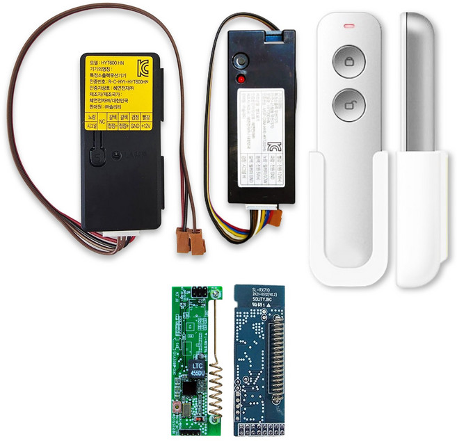 혜강 SYNC 웰콤 솔리티 모델 비디오폰 연동기 세트 인터폰 월패드 모듈 리모컨 무선연동, 1.비디오폰연동기+모듈SET