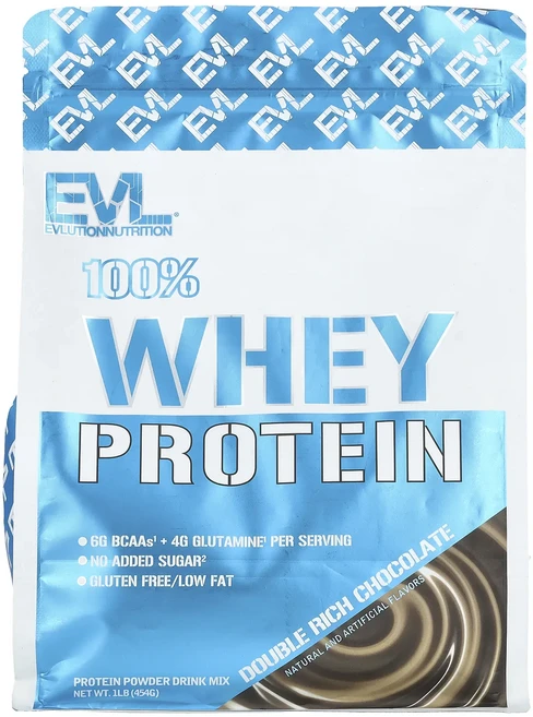 EVLution Nutrition 100% 유청 단백질 더블 리치 초콜릿 454g(1lb), EVLutionNutrition100유청단백질더블리치초, 454g, 1개 - 쿠팡