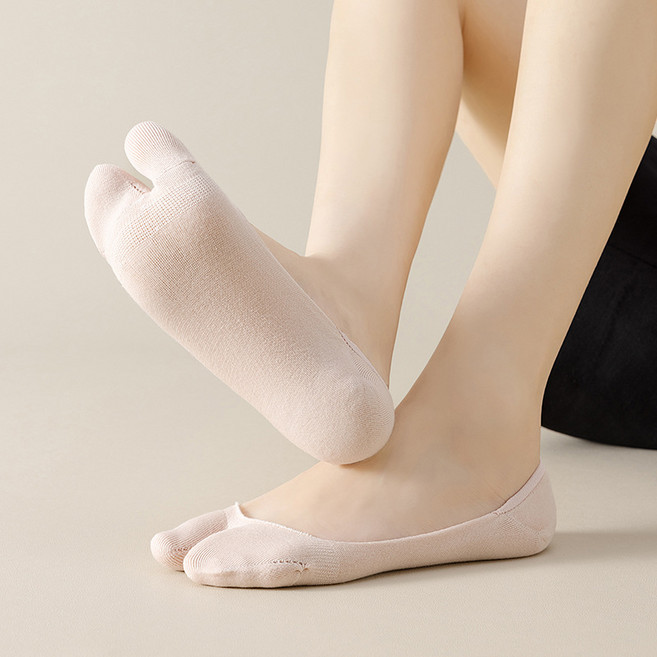 여성 타비양말 올누드 엄지발가락 조리 타비덧신 5켤레세트