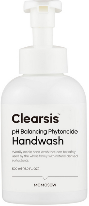 모모쏘우 클리어시스 약산성 피톤치드 핸드워시 / 편백수 촉촉 손세정제, 500ml, 1개