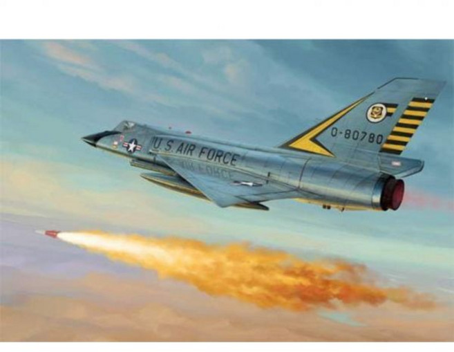 12342867 프라모델 비행기 헬리콥터 모형 미니어처 전투기 헬기 항공기 트럼펫터 1/72 미국 공군 F-106A 델타다트 플라모델 01682