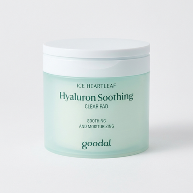 구달 어성초 히알루론 수딩 클리어 패드 70매 (+10매 증정), 1개, 70개입