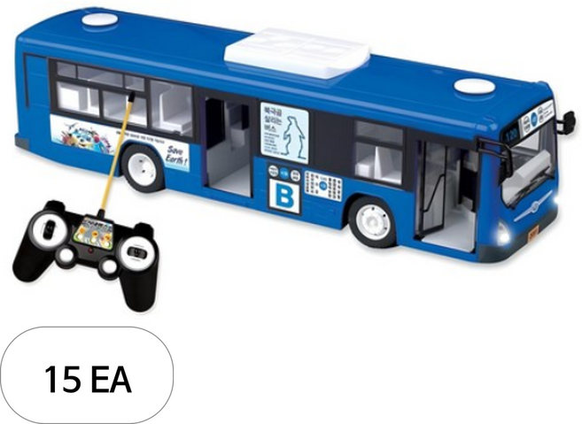 바니랜드 무선조종 시내버스, 15개, 혼합 색상