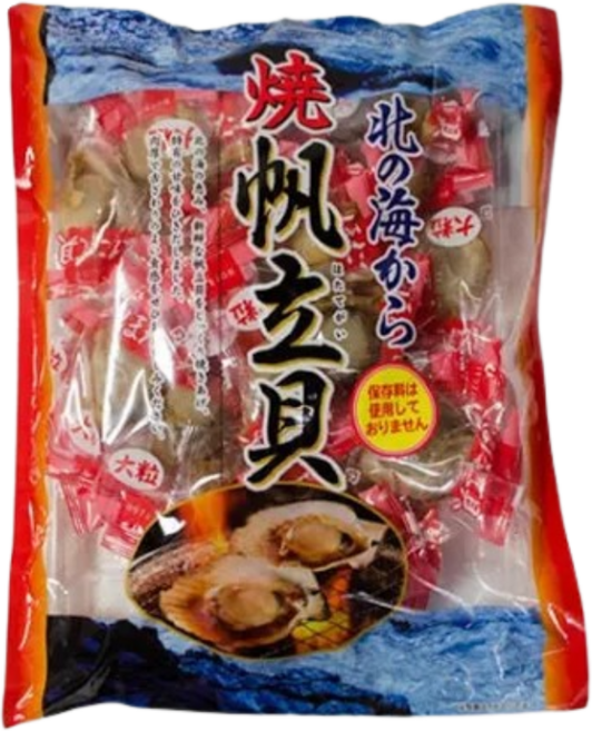 이치에이 북해 야끼호타테 구운 가리비 75g 2팩, 2개