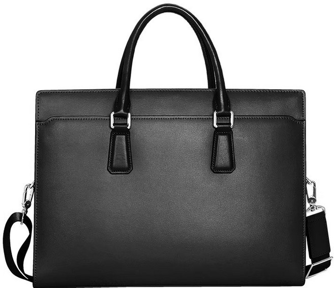 Mimi Market 남성용 프리미엄 소가죽 서류가방 BL9627