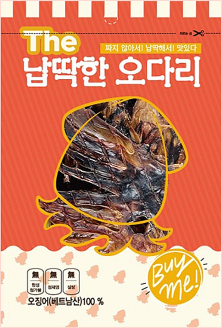 더 납딱한오다리, 25g, 12개