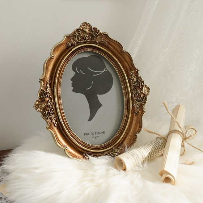 케이트가든 유럽풍 클래식 앤틱 탁상 겸 벽걸이 액자, 1개