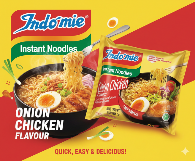 인도푸드 인도미 양파 치킨향 라면(ONION CHICHEN FLAVOUR NOODLES), 40개