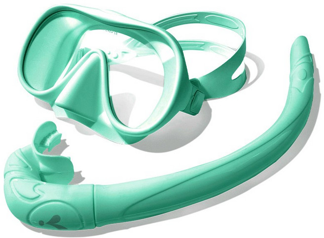 이츠라이프 스노클링 일안식 마스크 세트 썬비치 아동용 키즈 프리다이빙, 이츠라이프 프리다이빙 썬비치 스노클링 일안식 마스크 세