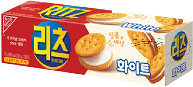 리츠 샌드위치 크래커 화이트, 4개, 77g