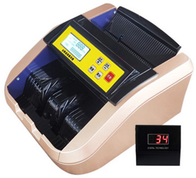 CH-58 輕巧智能商務型驗鈔機 附外接螢幕, 1個