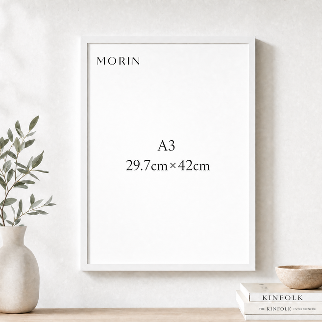 MORIN 인증서 액자 고급 사진 액자 벽걸이 데스크톱 겸용, 1개, 흰색