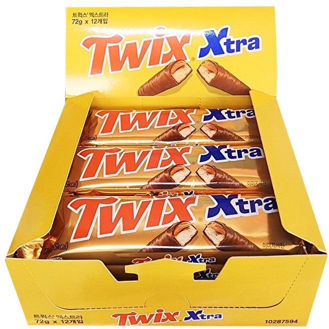 트윅스 엑스트라 초코바 72g x 12개입, 12개