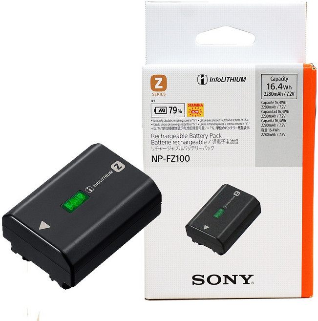 소니정품 충전 배터리 공식 대리점 A7M4 A9 A7CM2 hi, NP-FZ100, 1개
