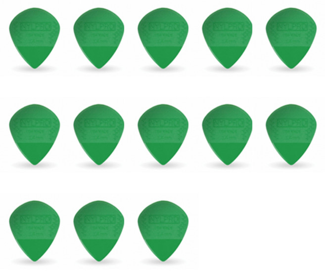 다다리오 나일프로 플러스 재즈 기타피크 1.4mm 13개, 1세트