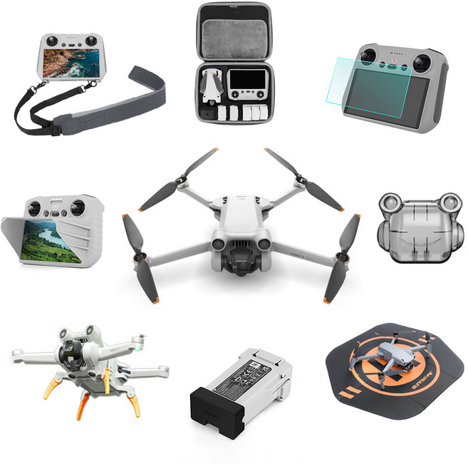 DJI MINI 3 Pro 악세사리 모음 기획전 미니3 드론 액세서리 가방 케이스 프로텍터 용품 (드론 미포함), 옵션2-4) AC-D8, 1개