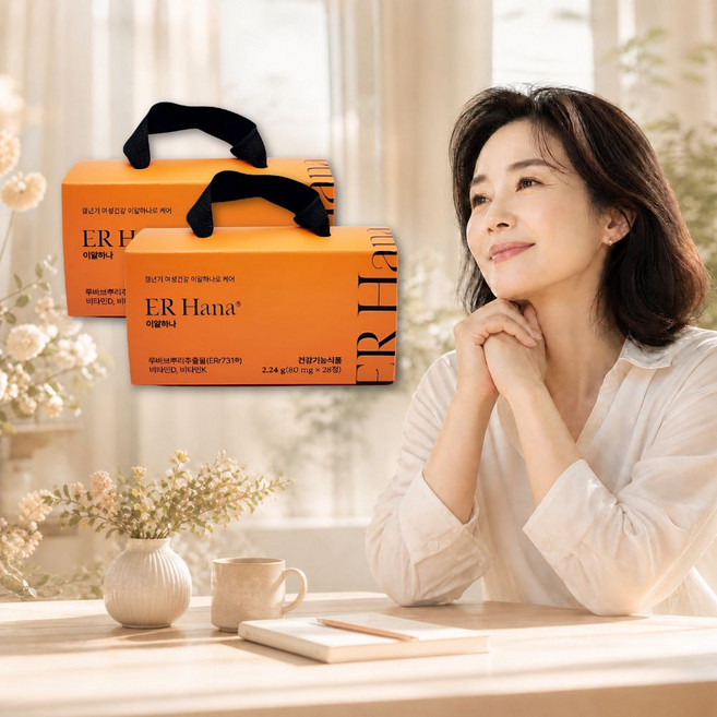 동미커머스 이알하나 err731 여성 갱년기, 2개, 28정