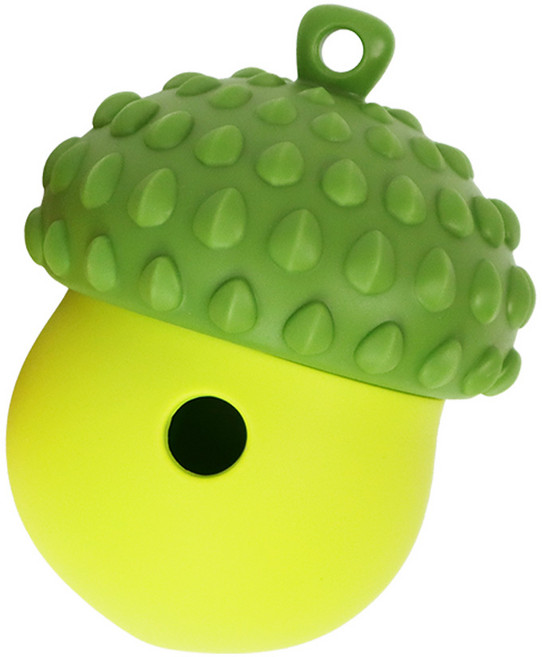 펫츠가베 강아지 고양이 노즈워크볼 도토리 PG3103, 1개, 그린