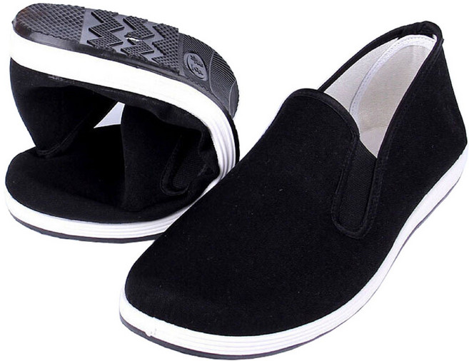 쿵푸 타이치 무술화 신발 고무 밑창 남녀용 캔버스 방수 슬립 방지 패션