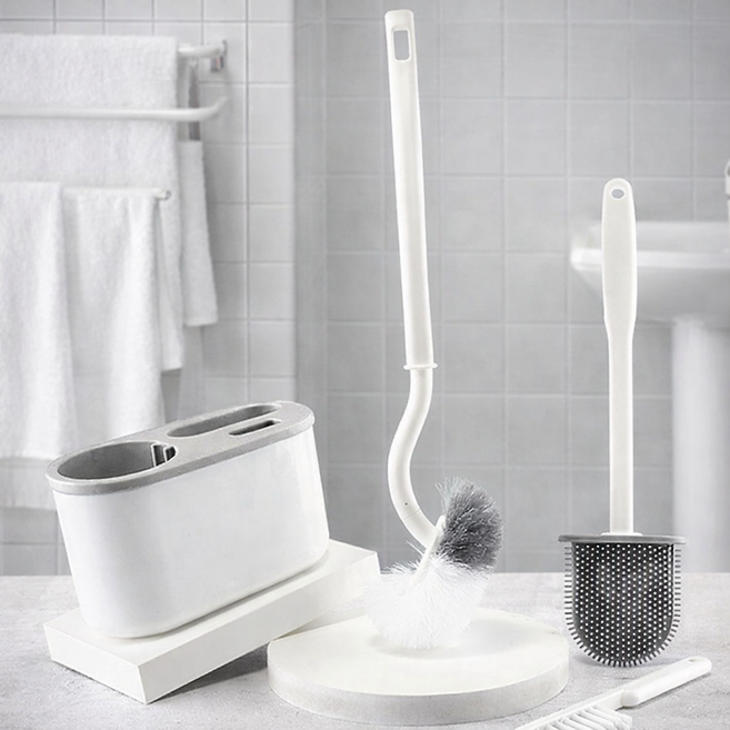 욕실 청소솔 틈새 브러쉬 3종 세트 타일 줄눈 변기 틈 물때 곰팡이 제거 청소도구