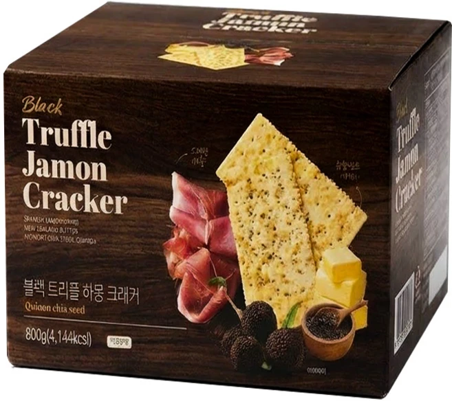 블랙 트러플 하몽 크래커, 1개, 800g - 쿠팡