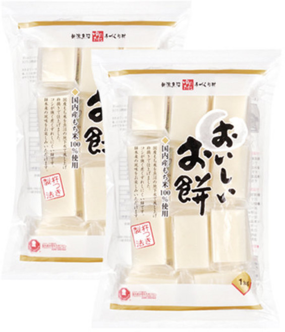 유노타니 키리모찌, 1kg, 2개