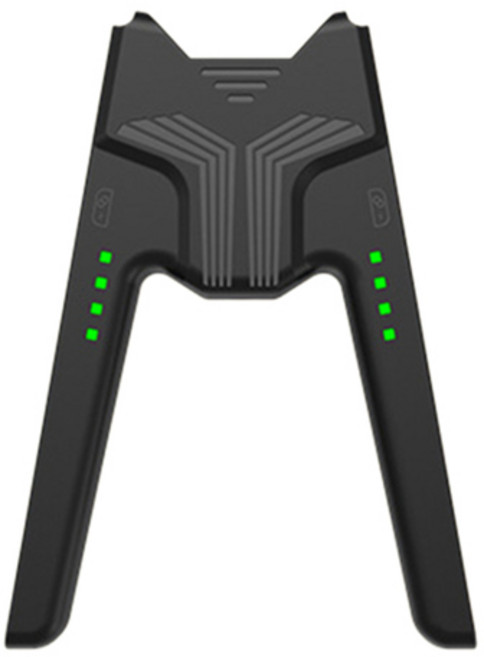 Aolion For NS2 스위치 용 휴대용 충전 그립 브래킷 Joy-con 컨트롤러 용 OLED 스위치 게임 액세서리 충전 도크, 1개, [06] For NS Black