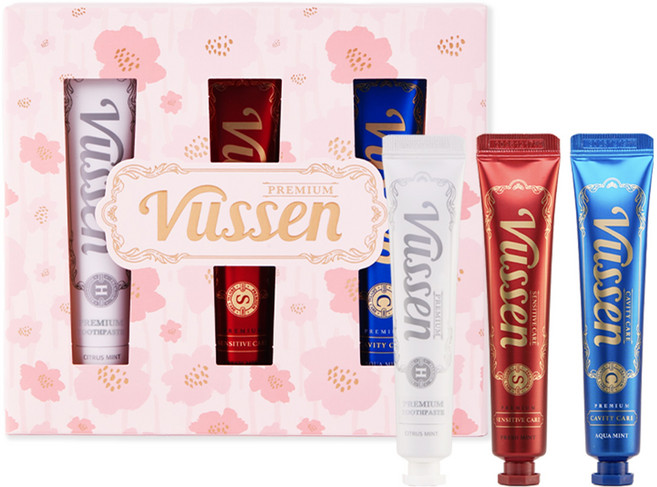 오스템 뷰센 미니 치약 3종 세트 (기능성 3종 각 40g), 3개, 40g