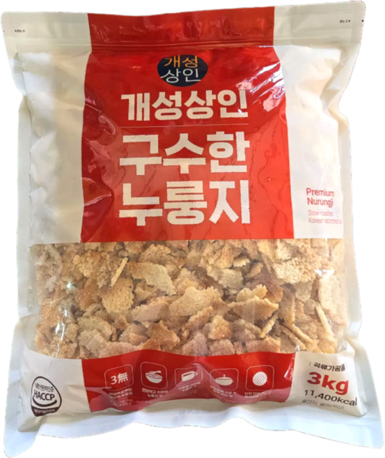개성상인 구수한 누룽지 3kg, 1개