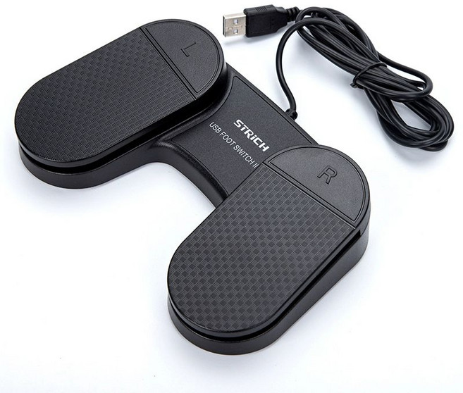 게임용 USB 단축키 발판 컨트롤 컨트롤러 센서 채널, 1개, 2포지션 신모델, 기본 색상