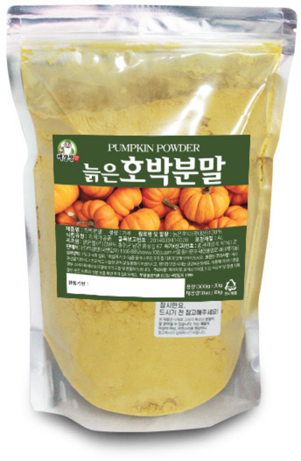 백장생 늙은 호박분말 (호박가루), 1개
