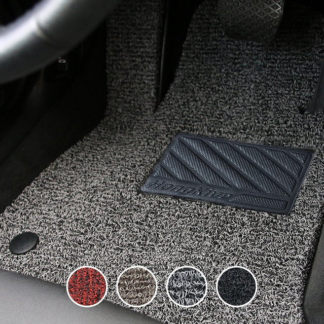 홍카이브 차량용 1+2열 코일매트 카매트 그랜저 XG TG HG IG 더뉴 GN7, 그레이, 그랜저HG(전차종)