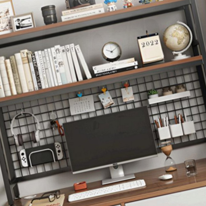 철재 대형 책상 선반 책상 위 수납 정리 공간 확장형 데스크 랙, 상세페이지 참조, 상세페이지 참조