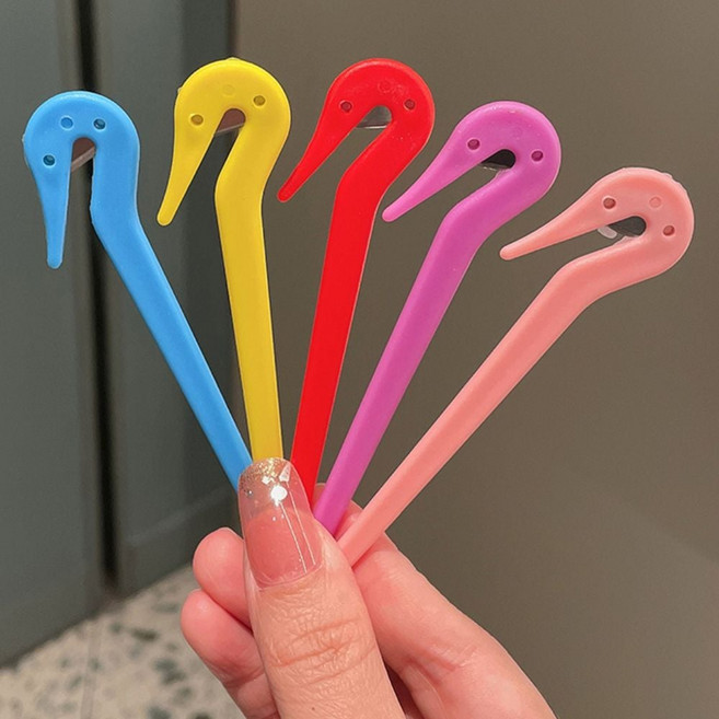 쉽게 자르는 머리끈칼 고무줄칼 머리끈 헤어끈 커터 get*42250zV