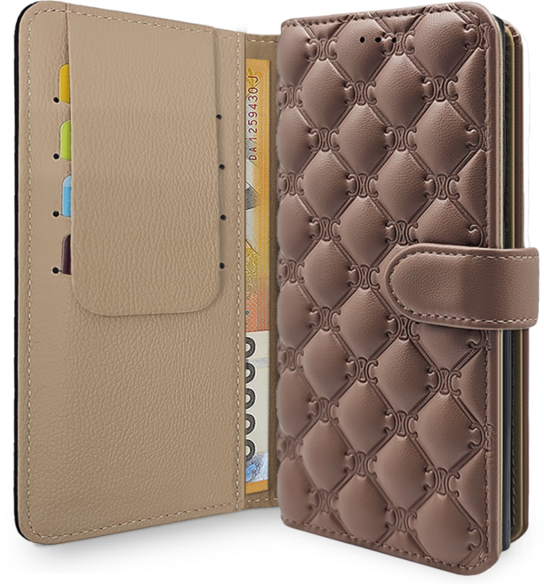 아리움 샤를렌 가죽 지갑 카드 다이어리 핸드폰 케이스